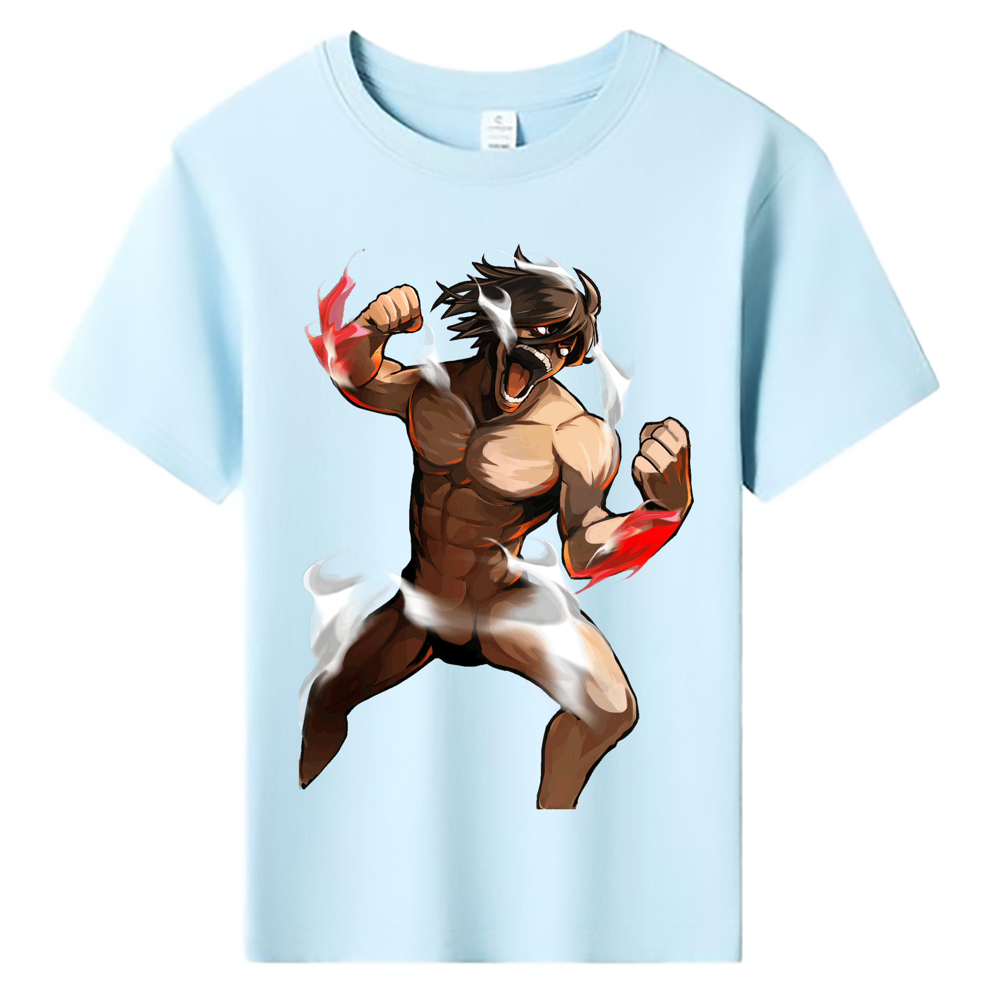 （画像用） 進撃の巨人 Attack on Titan 綿100％キッズTシャツ（フロントプリント）